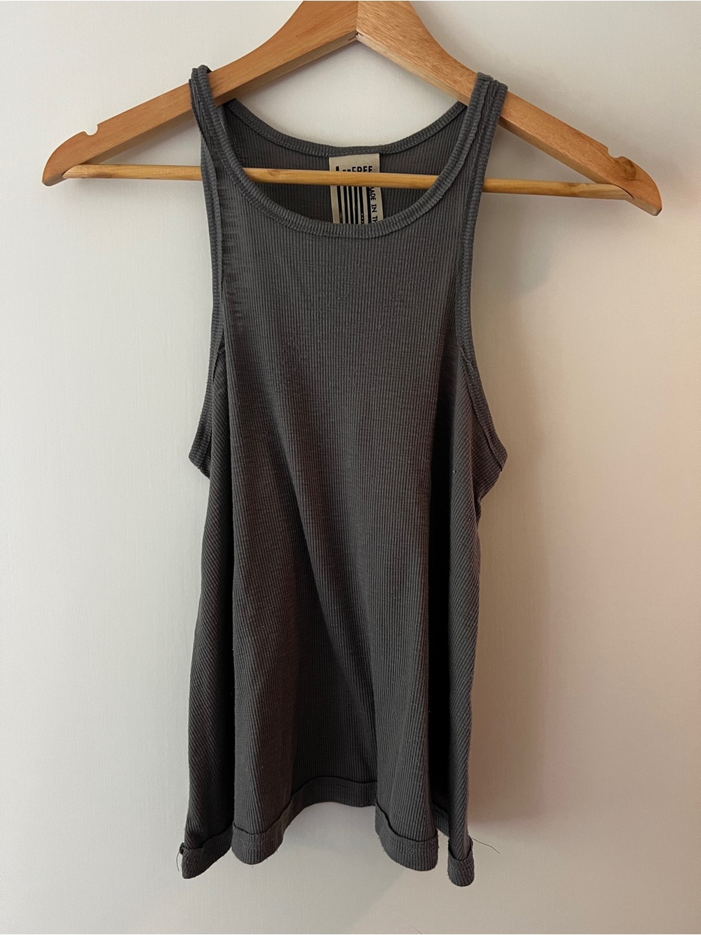 Free People Gray Tank